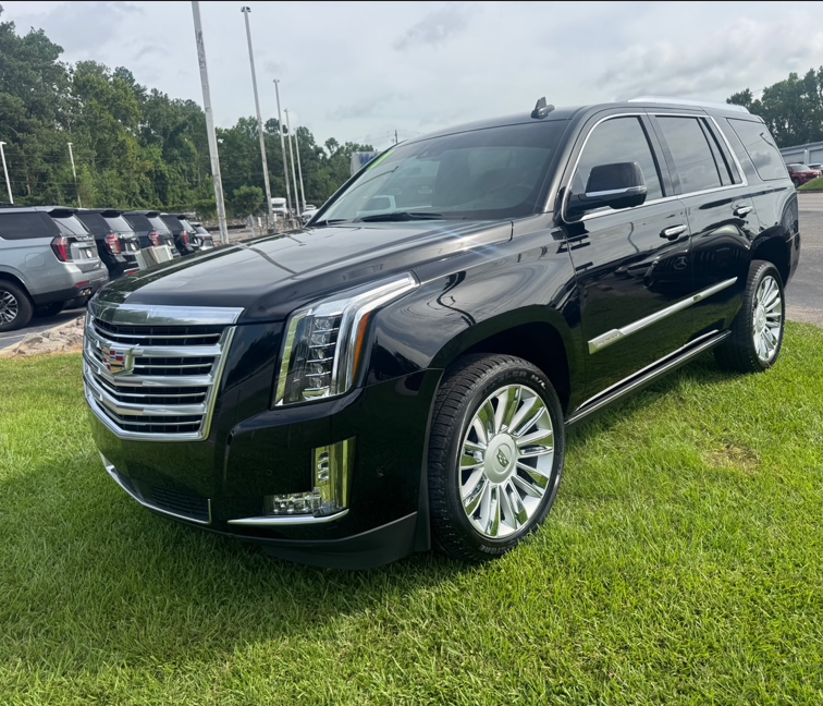Black luxury SUV used by ZTS Executive Transportation